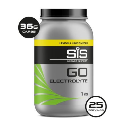 SiS GO Electrolyte sportital por Citrom-Lime ízben - 1,0 kg