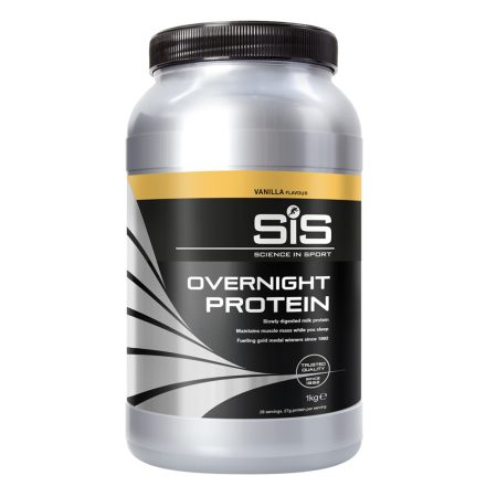 SiS Overnight Protein (éjjel felszívódó) 1kg - Vanília ízben