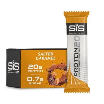 SiS Protein20 fehérje szelet 64 gr - Sós karamell ízben
