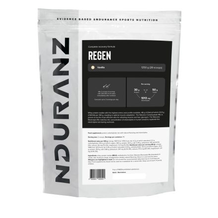 Nduranz Regen - regeneráló italpor Vanília ízben 1,25 kg