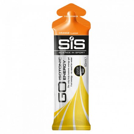 SiS GO Isotonic energiazselé Narancs ízben (60 ml)