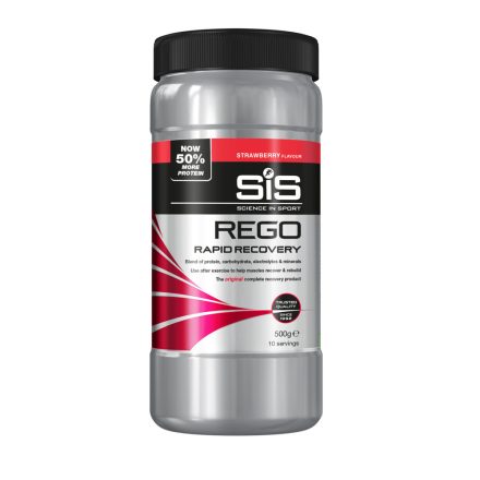 SiS Rego Gyors beépülésű fehérjepor Eper - 500 gr