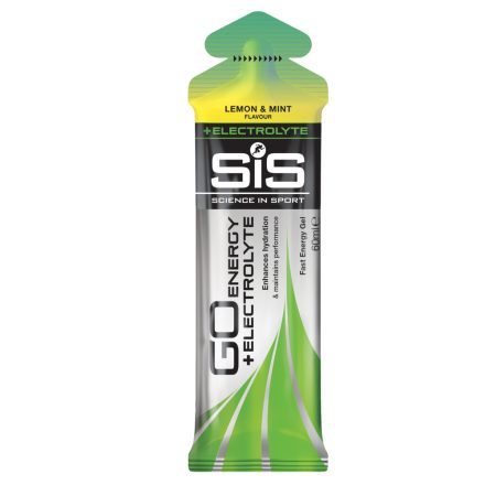 SiS GO Electrolyte energiazselé Citrom-Menta ízben (60 ml)